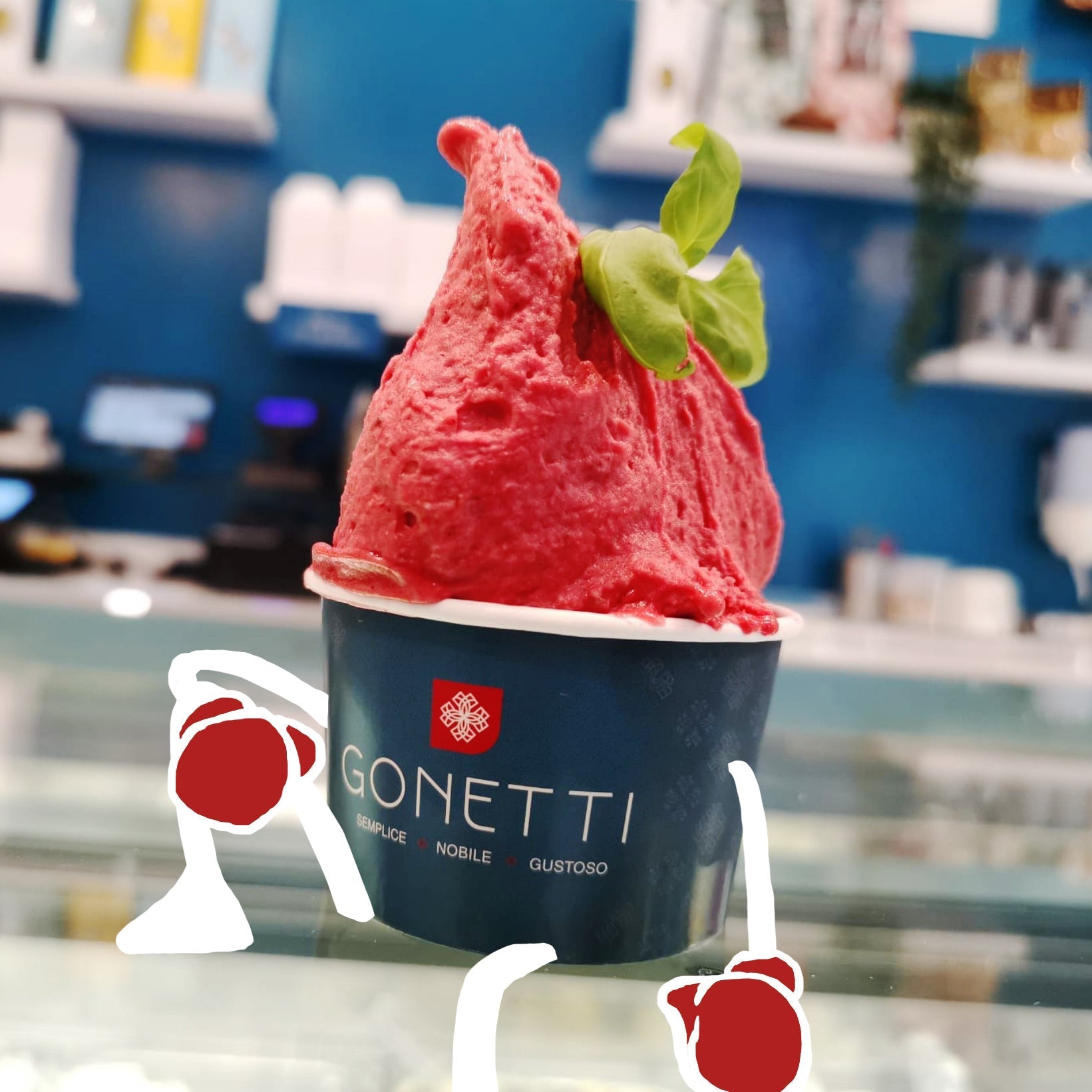 Gelato artigianale senza glutine Torino Gonetti