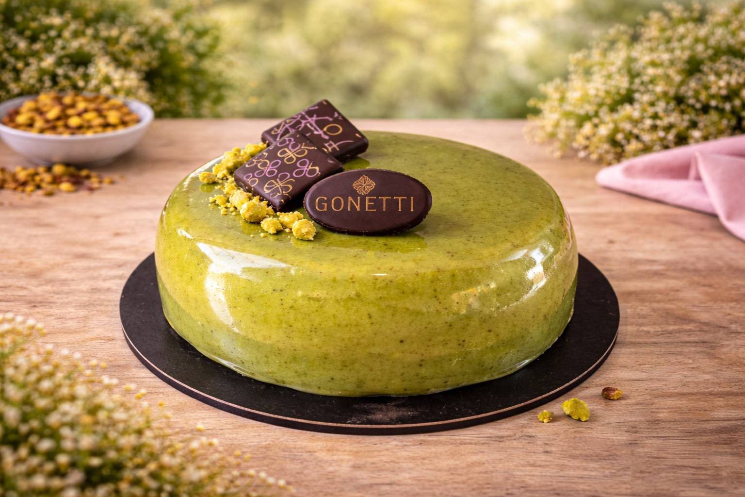 Semifreddo Pistacchio e Chantilly con Glassa al Pistacchio | Senza Glutine e Lattosio